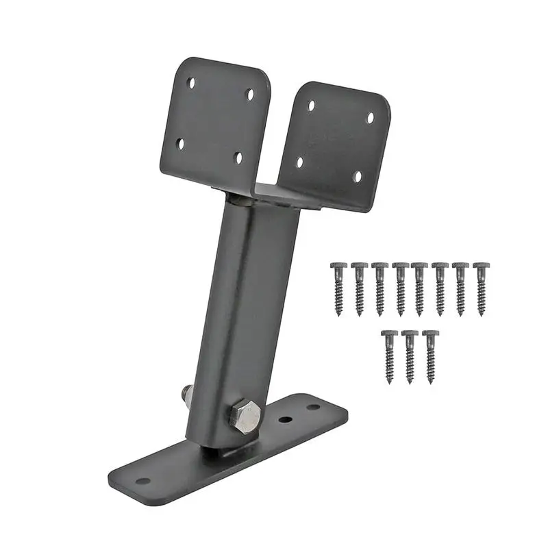 

Pergola Roof Brackets Heavy Duty Stainless Steel-304 Pergola Roof Riser Beam Bracket Adjustable Angle And Height Easy To Install