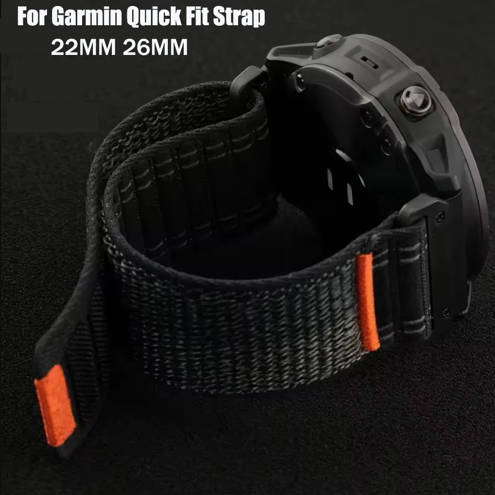 Quickfit Adjustable Nylon Watch Strap Bracelet