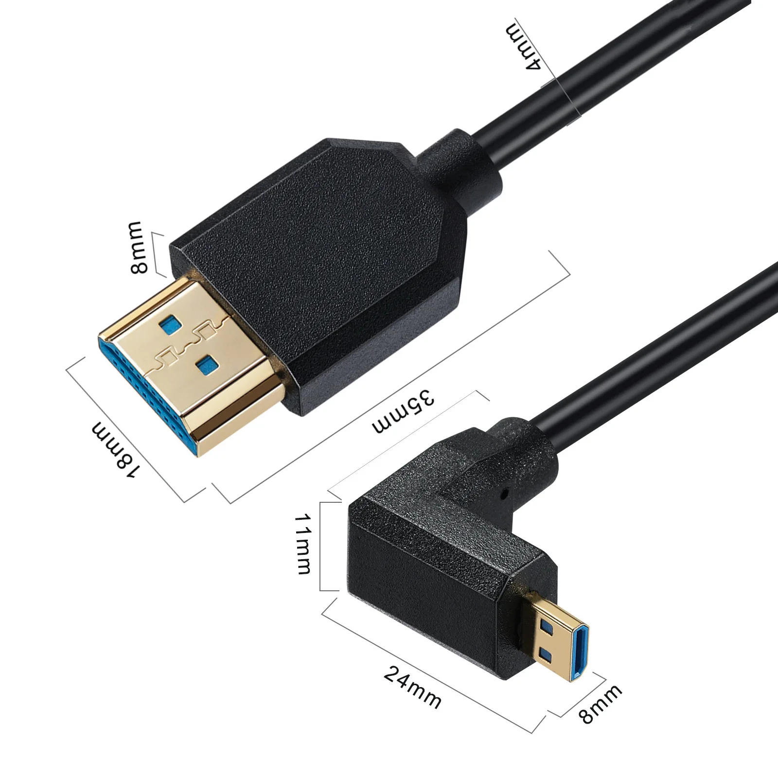 10 Metres Mini HDMI to HDMI Cable