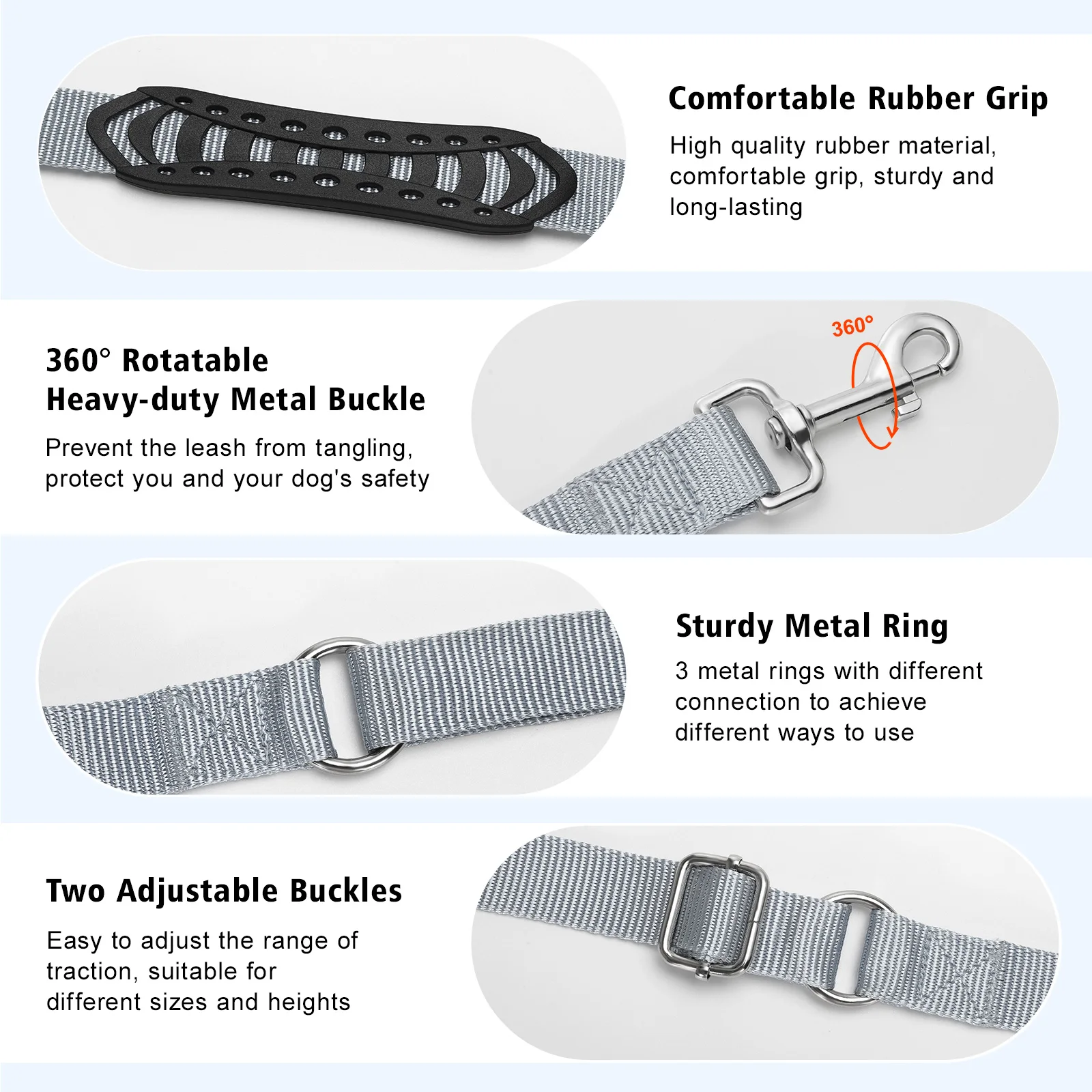 Hands Free Crossbody Dog Leash 5