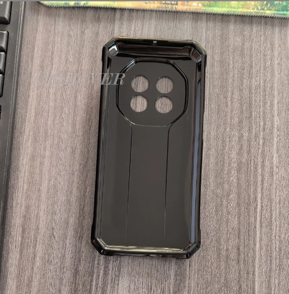 Versatile TPU Soft Silicone Smartphone Cover with Back Ring Holder Bracket