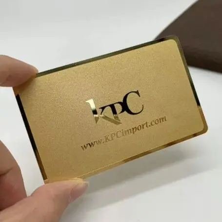 

Индивидуальные высококачественные Роскошные Металлические Пустые визитные карточки из нержавеющей стали цвета розового золота, 50 шт.