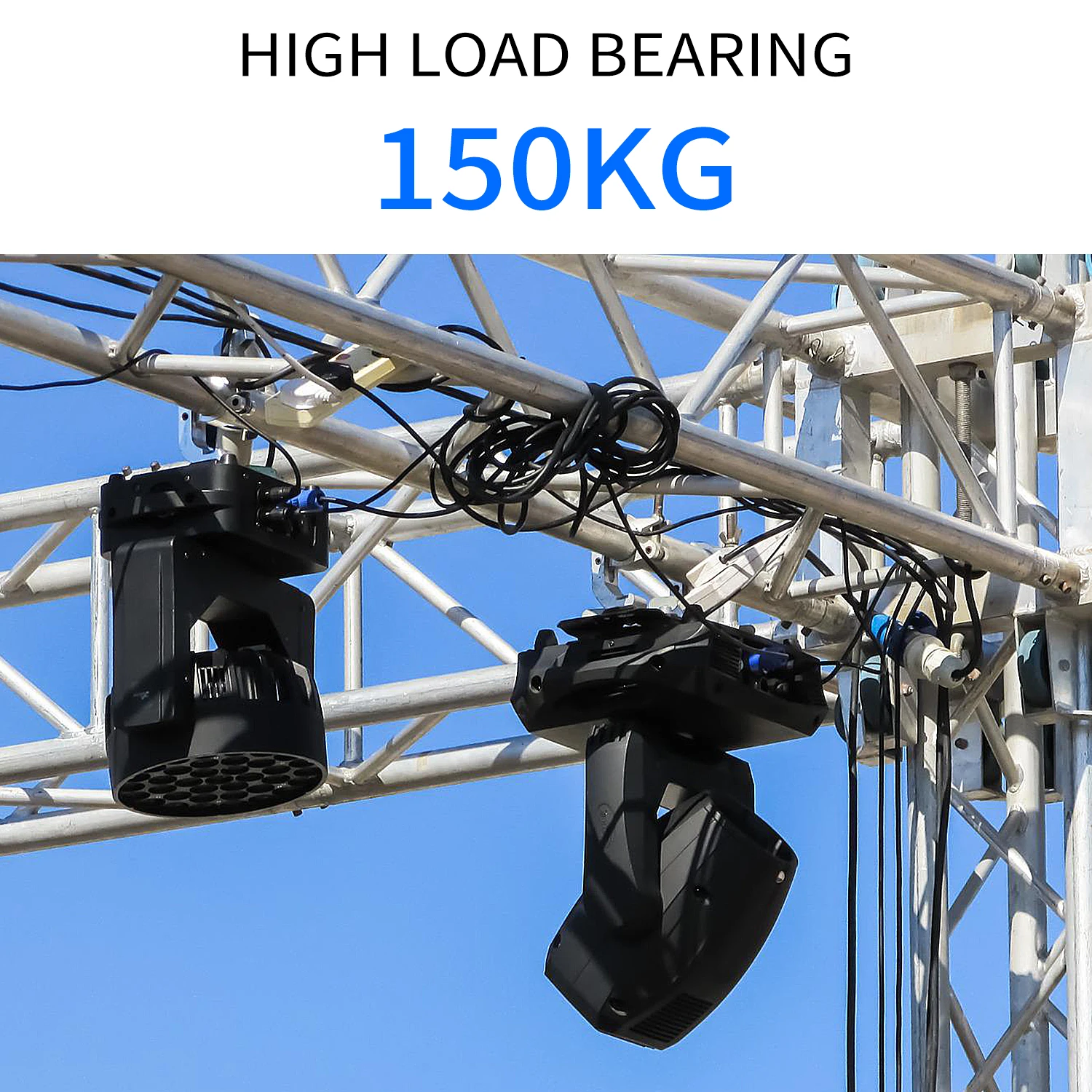 10pcs/Aluminum Alloy Clip 150kg 40-60mm Hook Bracket Stage Durable Heavy Duty Hook DJ Lighting Kit Hook - 3
