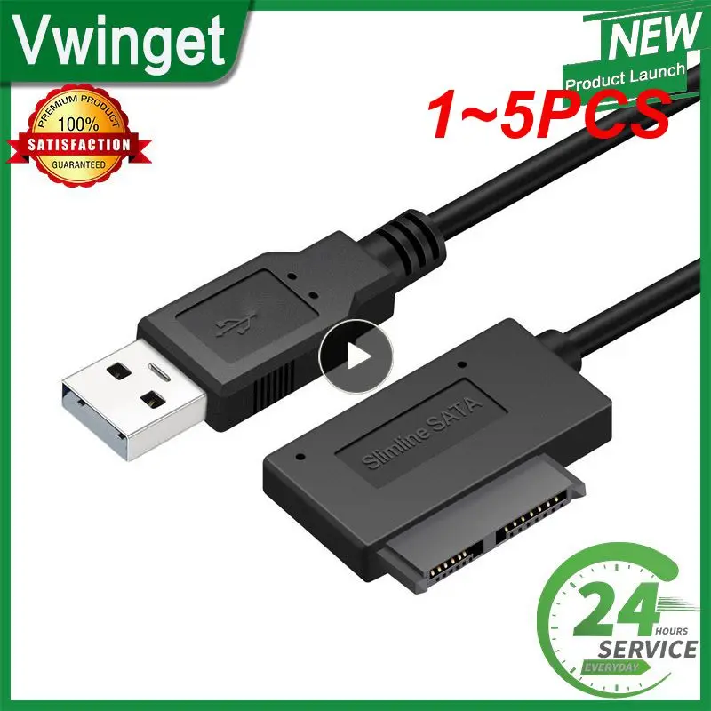 

USB-адаптер для ПК 6P + 7P, 1-5 шт., 35 см, SATA на USB 2,0