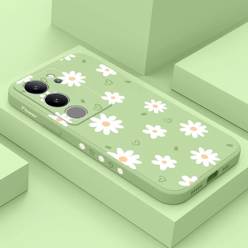 Tender Daisy Phone Case - Floral Design in Durable Material