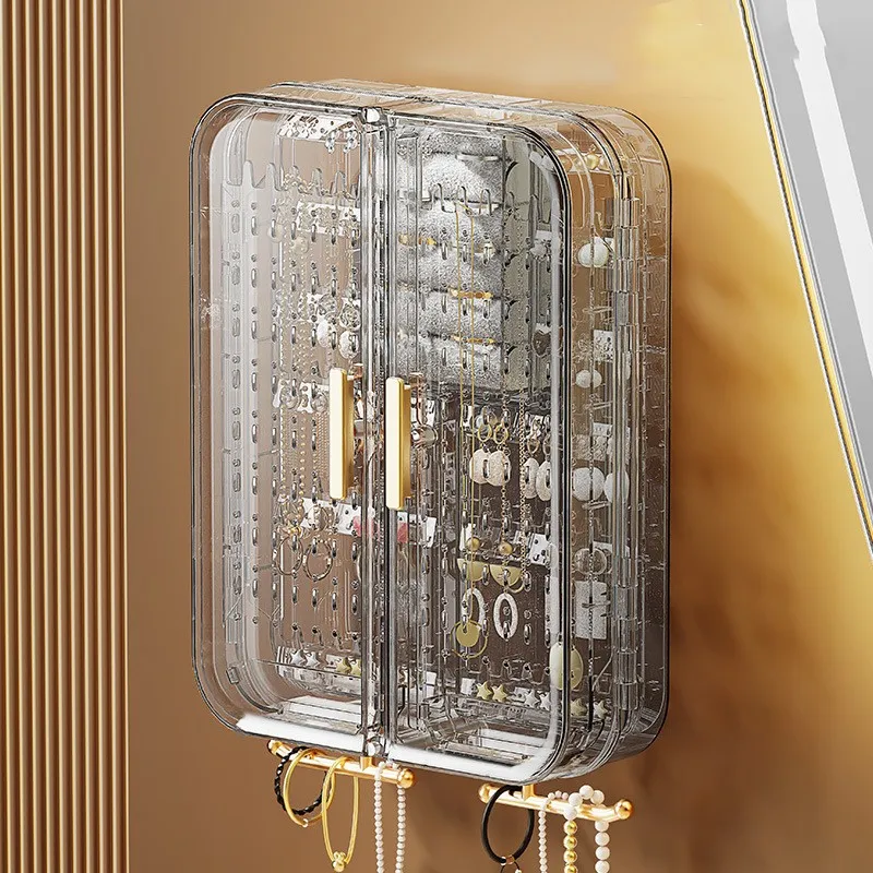 Jewelry-Organizer-Box-Wall-Mounted-Bathroom-Waterproof-Necklack-Earring ...