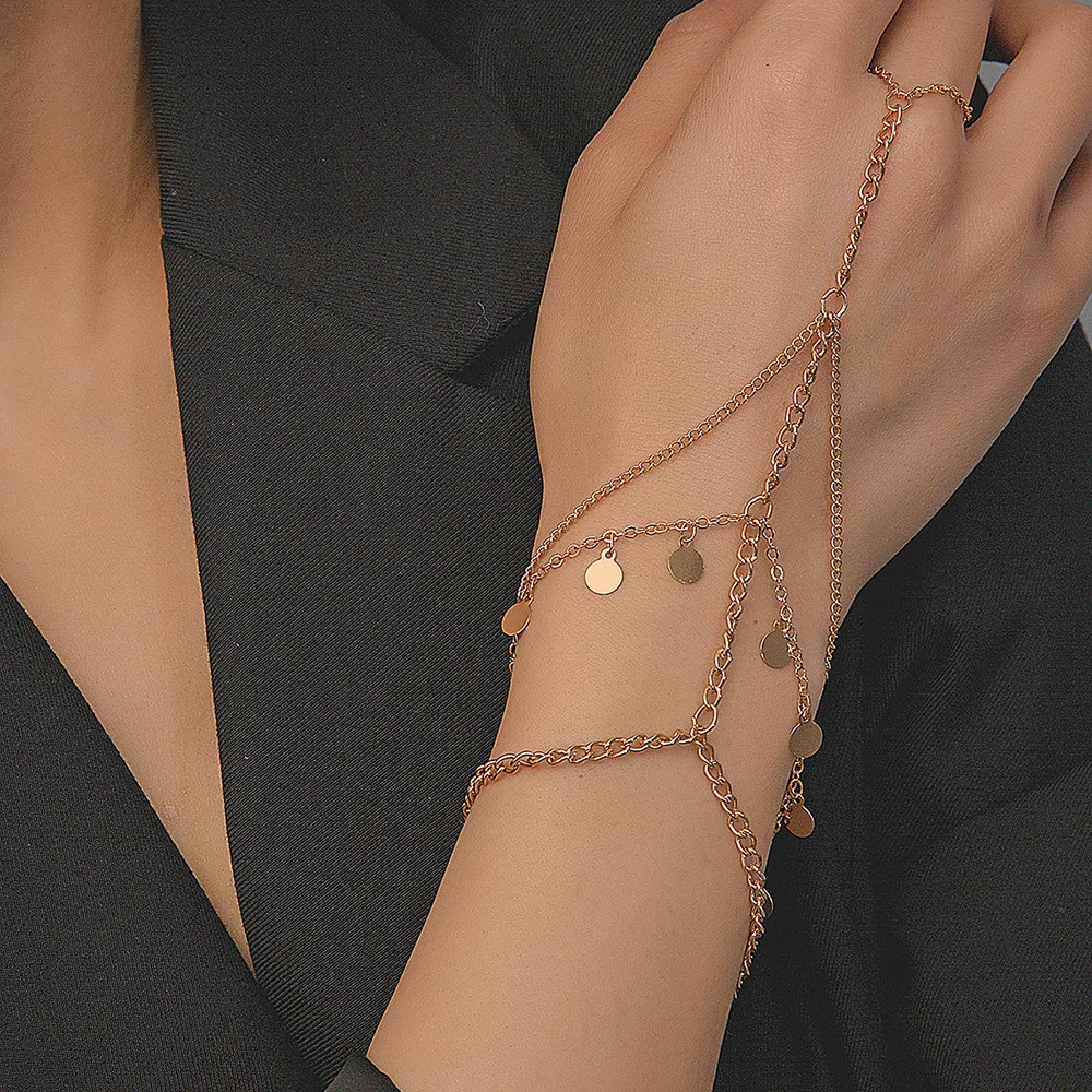 Women Crystal Chain Bracelets