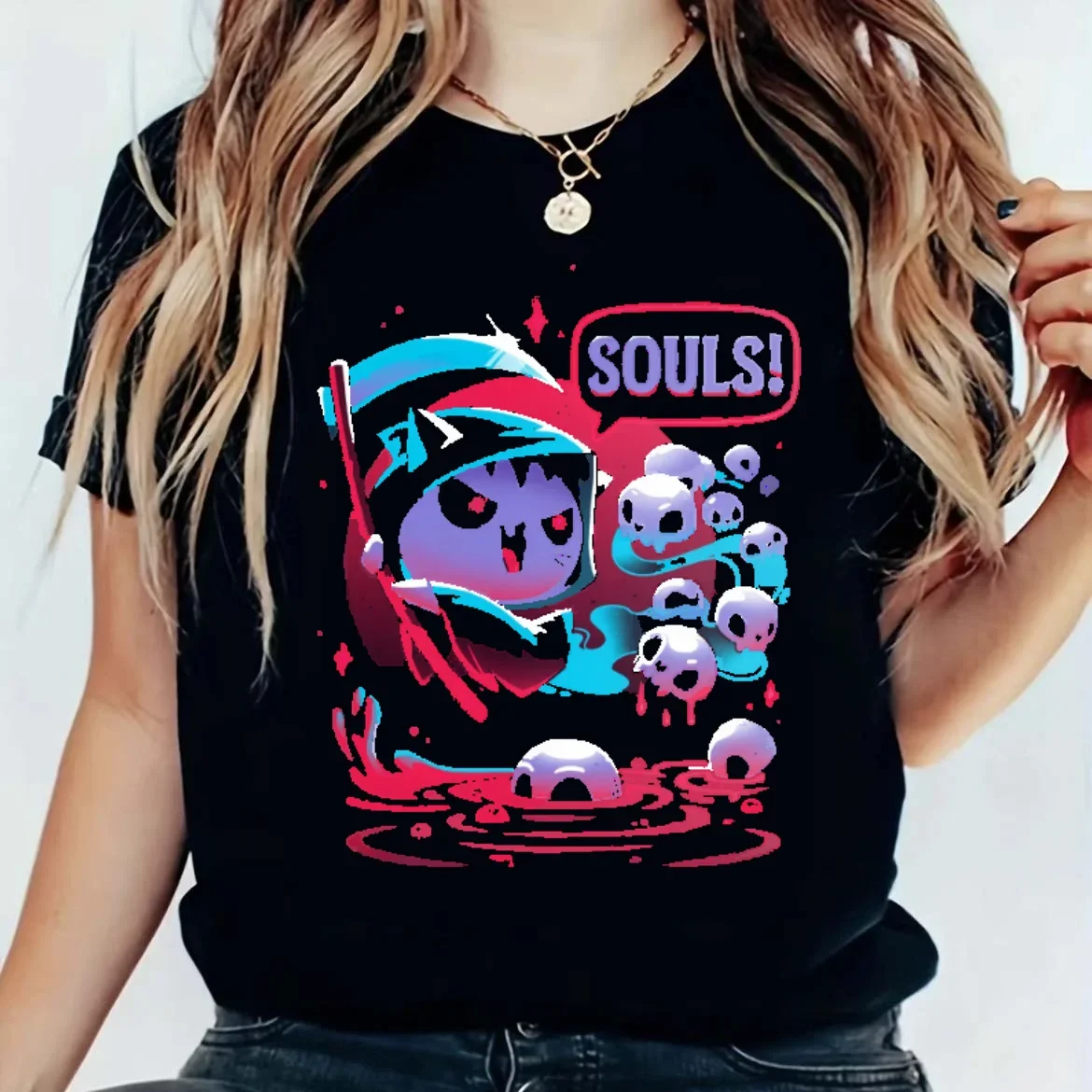 

Женская хлопковая Футболка с принтом, летняя женская модная футболка с коротким рукавом, уличная футболка с мультяшным рисунком и круглым вырезом для женщин