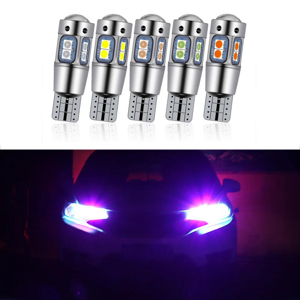 4PCS High Quality T10 W5W 168 192 Led Tail Light 3030 10smd 12V for Car Led  Auto Lamp CANBUS NO Error Car Marker Parking Bulb - AliExpress