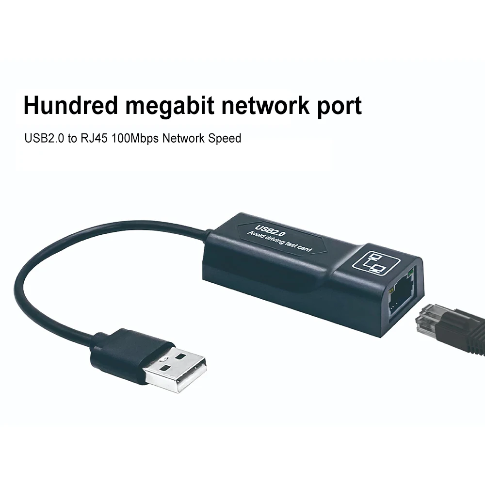 Adattatore Ethernet USB A RJ45 10/100Mbps Con Cavo Alimentazione – Per Fire Stick, TV Stick E Dispositivi USB, Plug And Play - 4