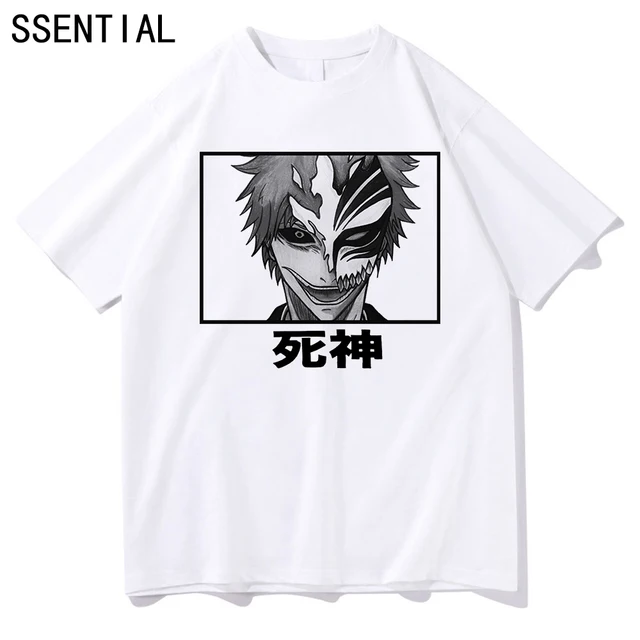 Vasto Lorde Ichigo T Shirt 100% Cotton Anime Arrancar Ichigo Kurosaki  Japanese Manga Shinigami Tokyo Ulquiorra Zero Bleach - AliExpress