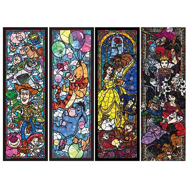 Disney Stained Glass Characters