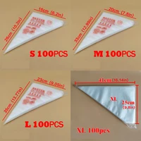 SML20 50 100 Uds bolsas para manga pastelera desechables, herramienta y equipo de confitería, accesorio de pastelería y panadería - Image 5