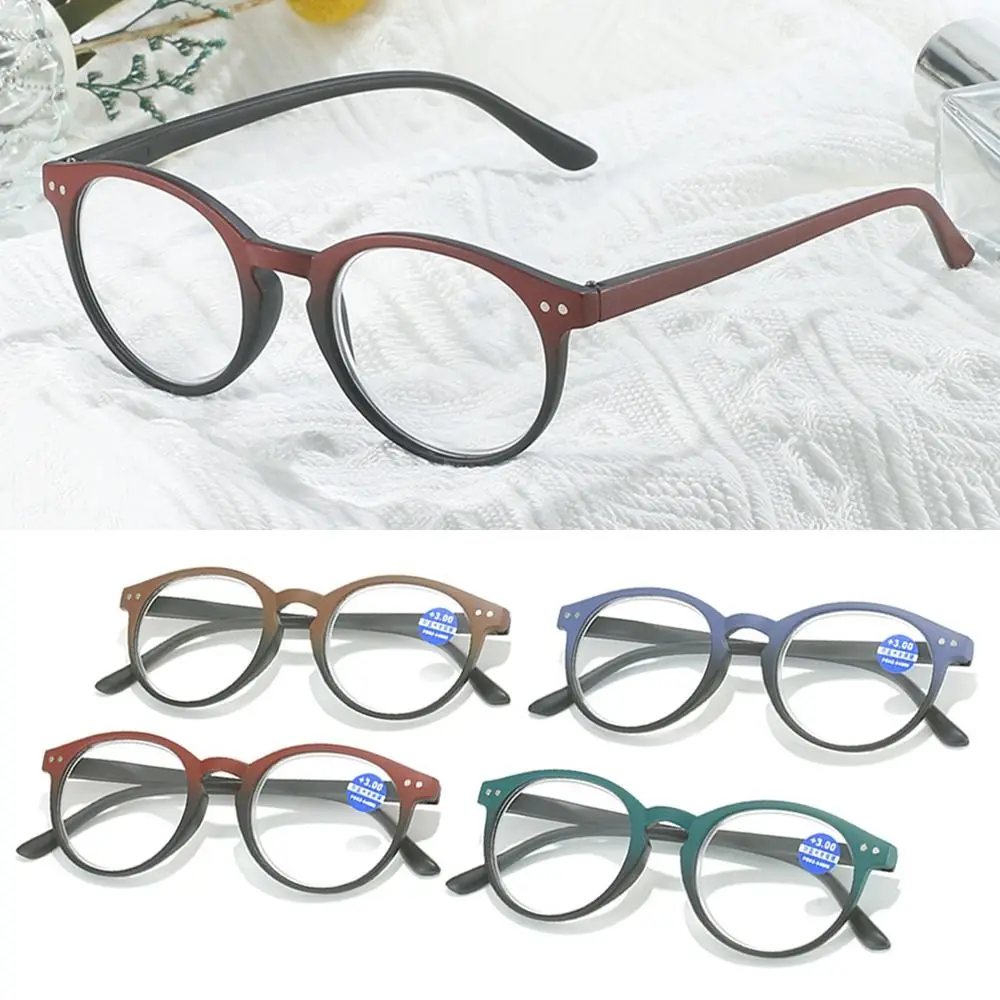 

Eye Protection Anti-Blue Light Reading Glasses PC Ultralight Round Eyeglasses Blue Ray Blocking Optical Spectacle Eyeglass