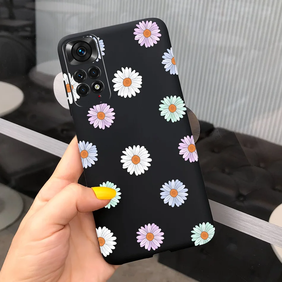 Stylish Girl Flower Silicone Soft Case Bumper