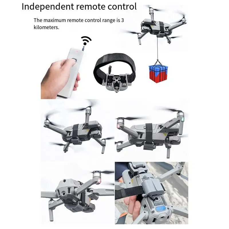 Lanceur de drone 500g avec télécommande 3km et batterie 50mAh