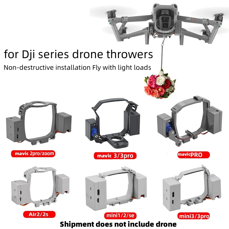 

Drone Air Thrower for DJI Mavic 3/2Pro/AIR3/Mini2/3Pro Thrower Thrower Accessories Free Shipping in Stock