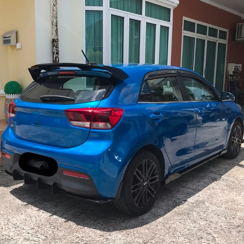For Kia Rio Hatchback/2016-2024 Roof Spoiler Wings ABS Plastic Car ...