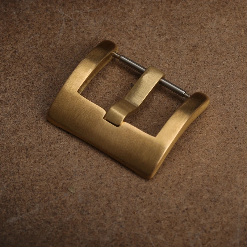 Pure Brass Buckle Leather Accessories, Elegant Design