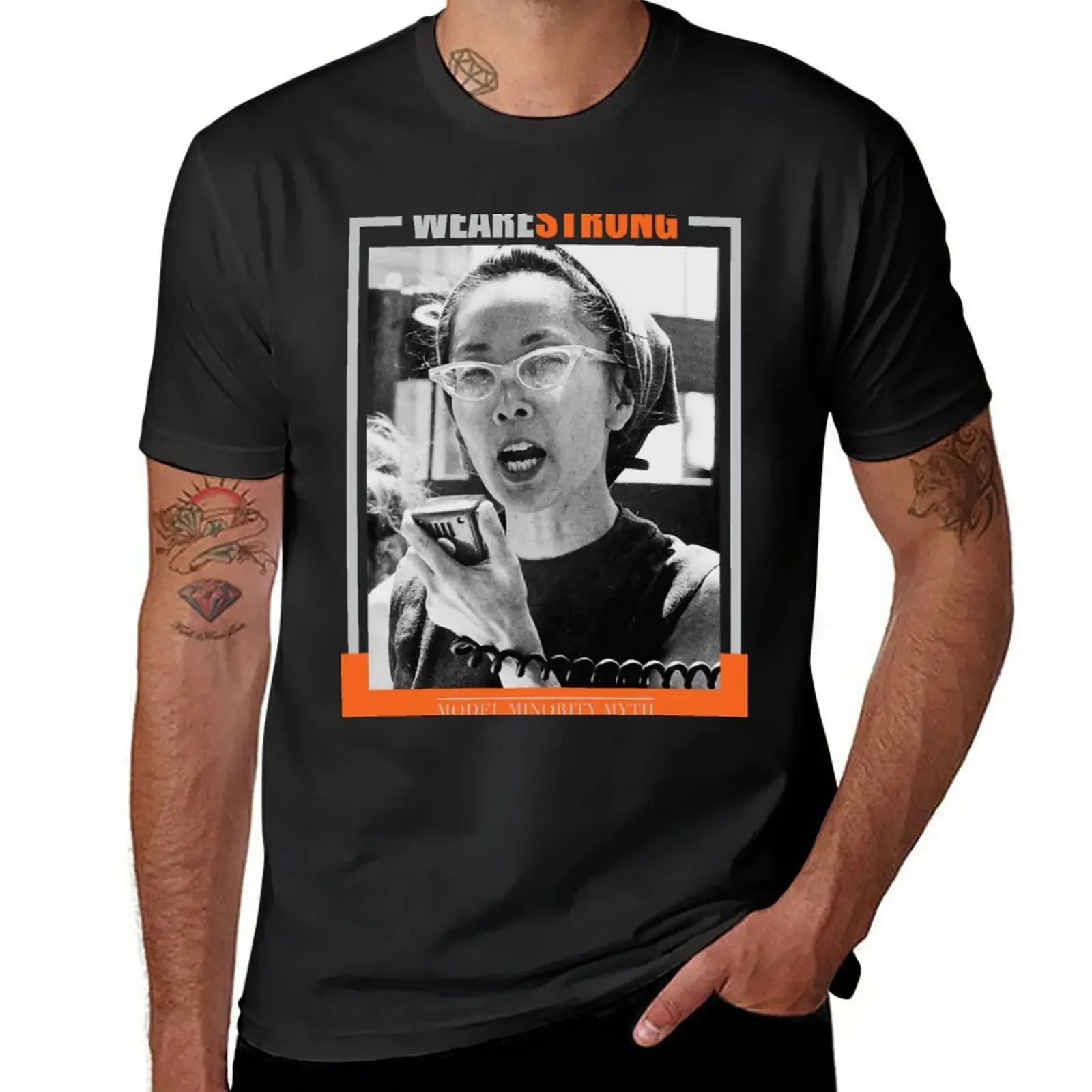 

We Are Strong T-Shirt Blouse summer tops mens graphic t-shirts