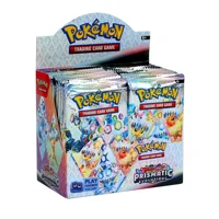 360 cartes Pokémon Prismatic Evolutions PHANTASMAL FLAMES Scarlet Violet 151 Black Bolt Booster Battle Transaction Card en anglais 1