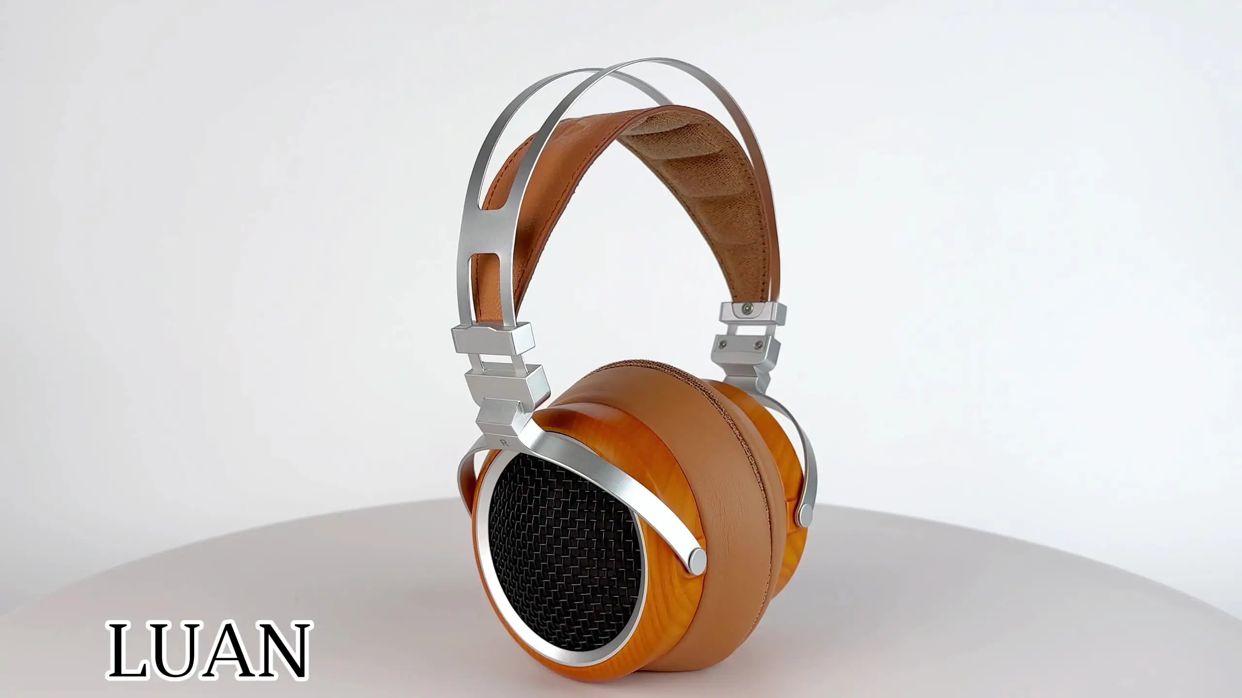 Sivga luan-耳かけ型の木製有線ヘッドセット,ダイナミックドライバー