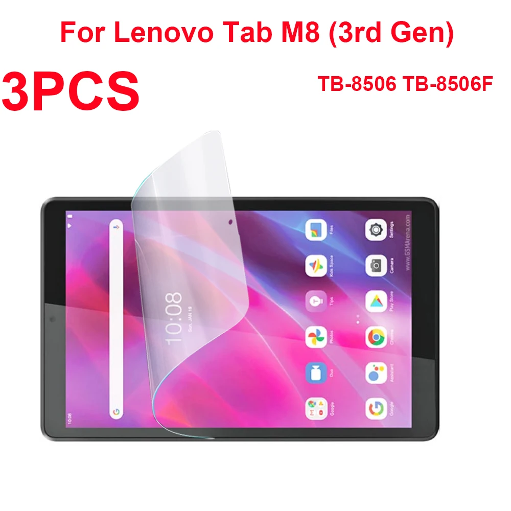 

Мягкая защитная пленка для Lenovo Tab M7 3-го поколения, 3 упаковки