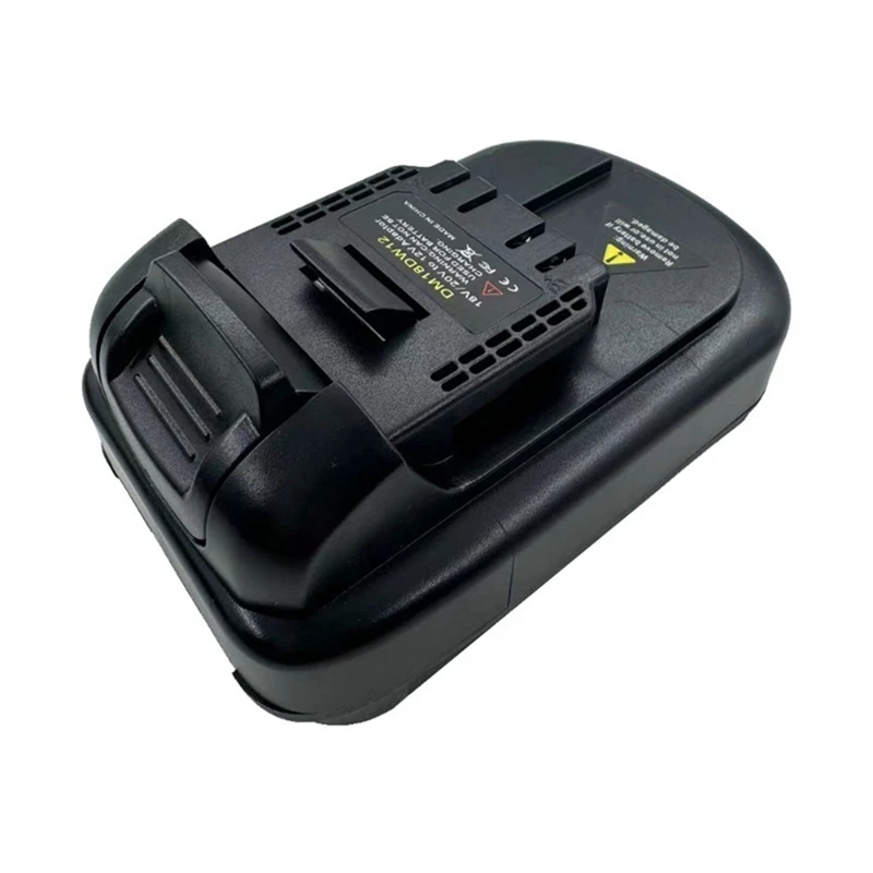 

Адаптер DM18DW12 для литиевой батареи Dewalt/Milwaukee 18 в 20 в
