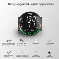 Wrist Blood Pressure Fully Automatic Electronic Measuring Instrument With Large Screen Wrist Sphygmomanometer Home Medical 2