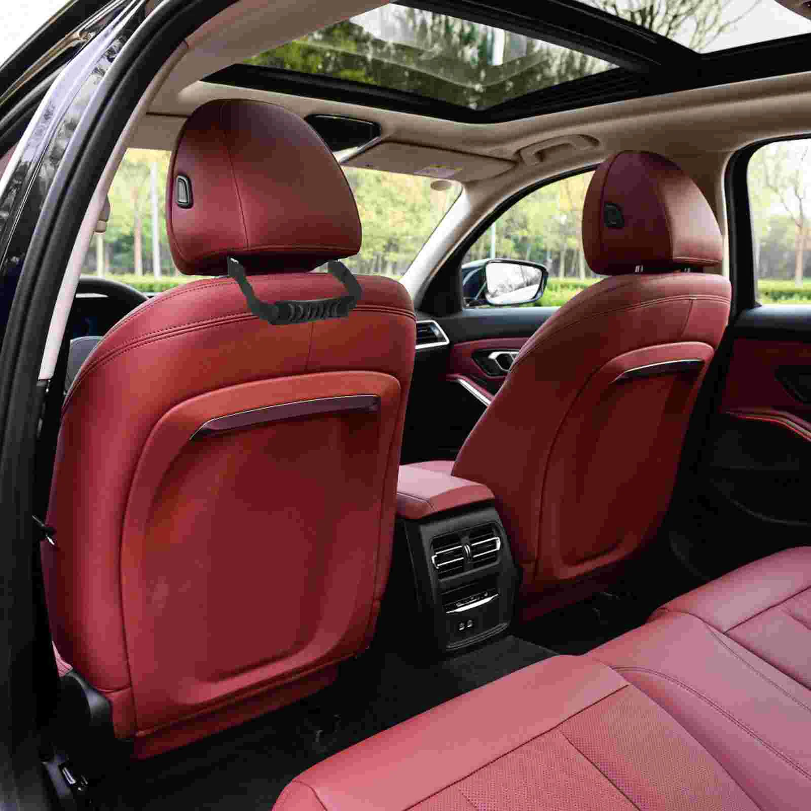 

2 Pcs Chair Armrest Car Door Assist Handle Device Supply Cars Headrest Grab Support Accessories Nylon Webbing Elder