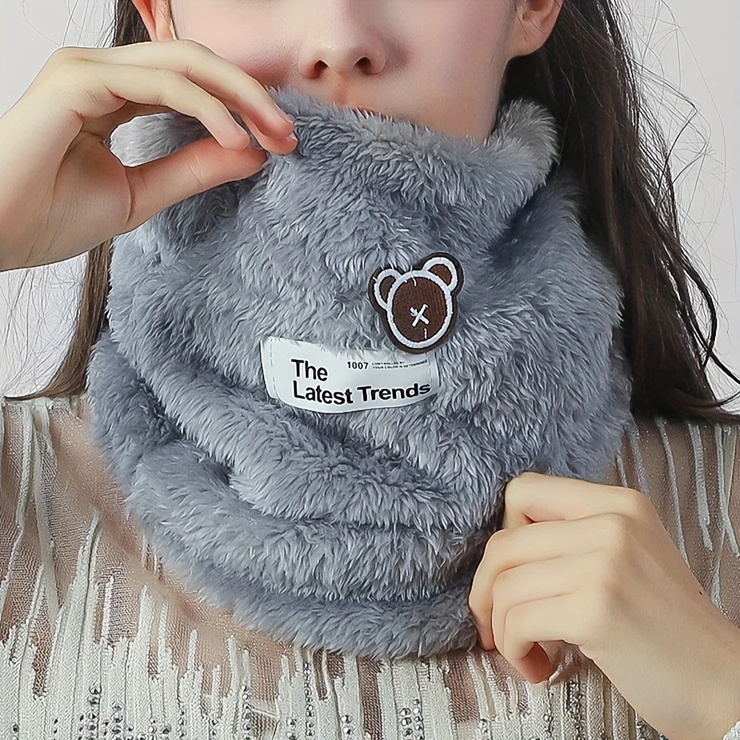 Sports Scarf Knitted Neck Warmer Fashion Soft Women Men Face Cover Winter Skating Running Hiking Thick Cold-proof Collar