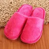 Soft Plush Cotton Slippers Shoes Autumn Winter Couple Unisex Non-Slip Floor Indoor Home Furry Slippers Women Shoes For Bedroom 2