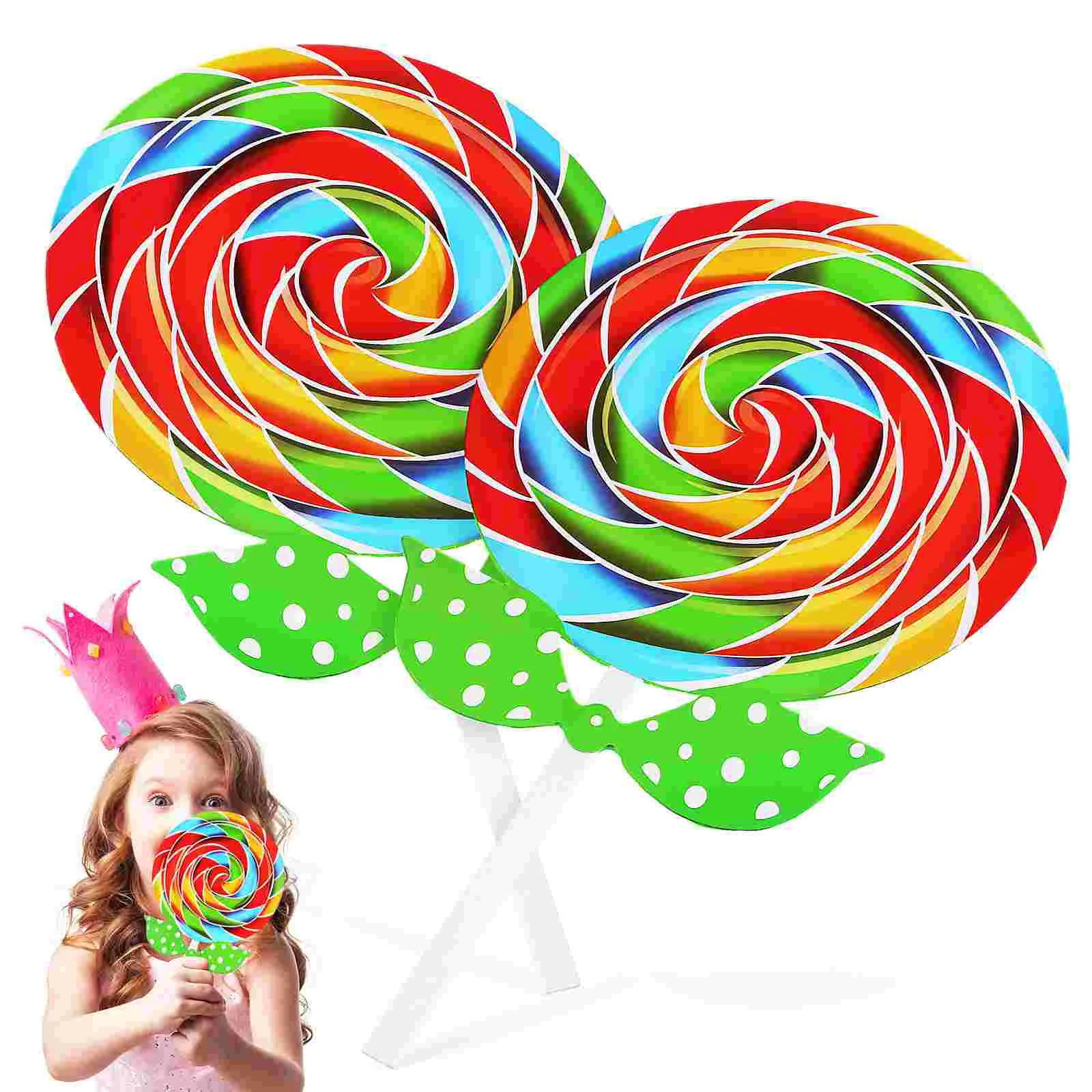 

Hand Holding Prop Lollipop Tree Topper Lollipop Props Giant Props Decorative Decorations Photo Simulation Model