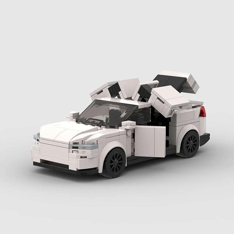 

287 шт. MOC автомобиль скоростные чемпионы супер-гонки F1 модель автомобиля строительный блок гоночный Кирпич Игрушка Рождество День Благодарения подарок город