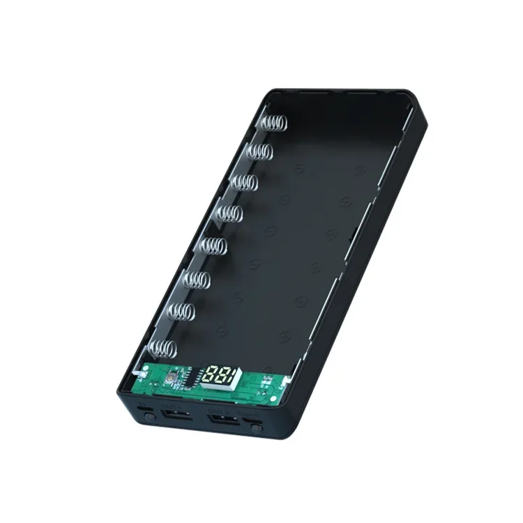 Горен изглед, показващ портовете