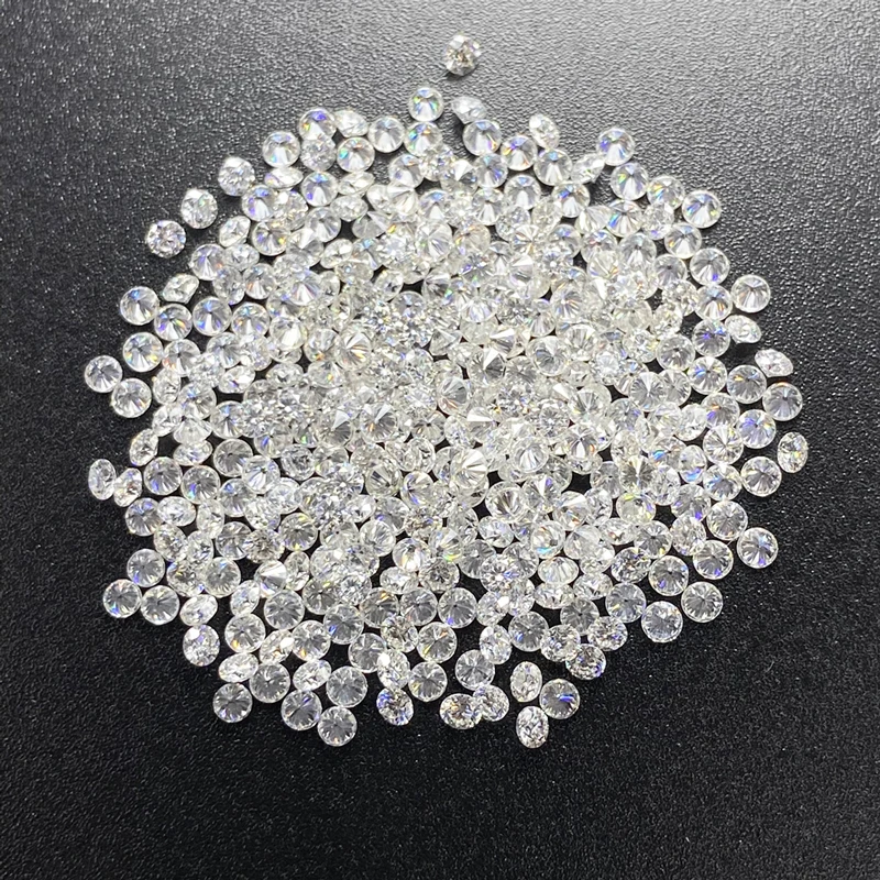 Loose Moissanites D Color VVS1 3mm 0.1 Carat GRA Credentials DIY Jewelry Making