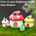 4pcs Mashroom House