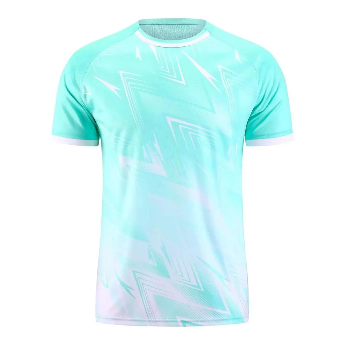 Summer New Table Tennis and Badminton Training Camp Sports 3D Printed Short Sleeved T-shirt Quick Drying