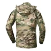Camo Tactical Jacket Coat Men Clothing Ultralight Fleece Combat Jacket Cycling Hooded Men's Bomber Jacket Outerwear 3