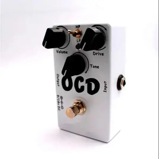 Kytara příslušenství klon fulltone OCD kytara pedál overdrive obsessive compulsive pohon (OCD) pedál veliký tónový jazyk pedál de guitarra