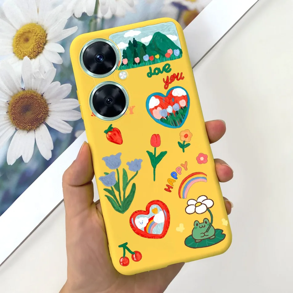 Cute Jelly Phone Case - Fashion Candy Color Soft Silicone Back Cover Bumper