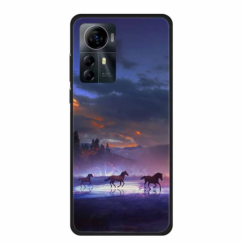 Enhanced Silicone TPU Landscape Protector Case