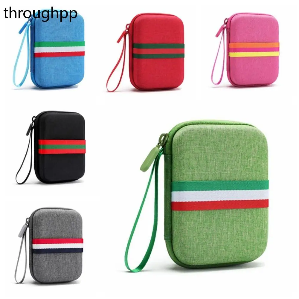 

Multifunctional Lightweight Earphone Storage Bag 2.5-inch Waterproof Data Cable Storage Bag Earphone Accessories
