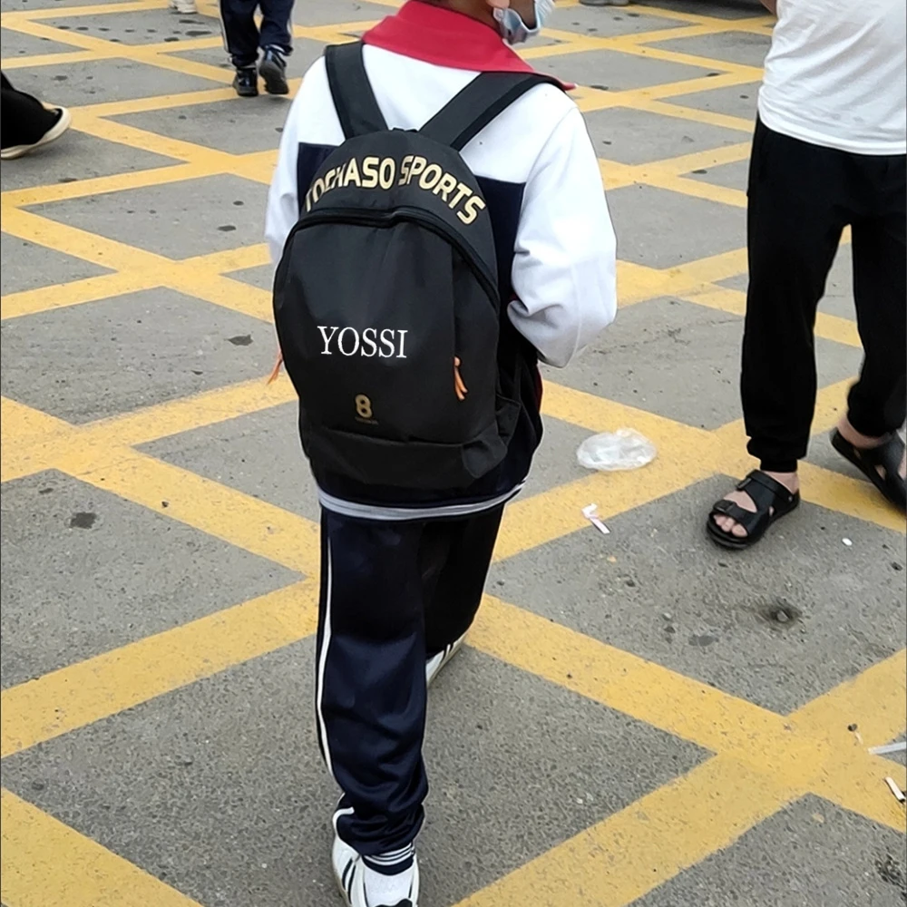 

Personalized Name Boys Girls Sport Bag Kindergarten Children's Schoolbag Custom Students' Outgoing Lightweight Sport Backpacks