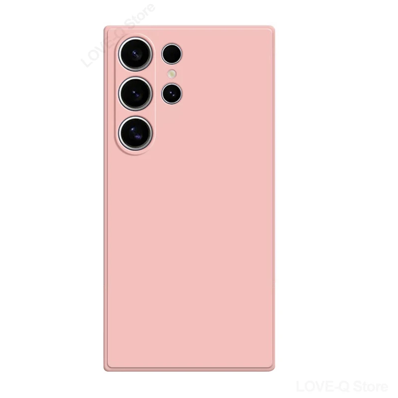 S24 S23 Ultra Hülle, verbesserte Original-Flüssigsilikonhülle für Samsung Galaxy S24 S23 S22 Ultra Plus S24Ultra Hüllen Soft Cover – Detail 17