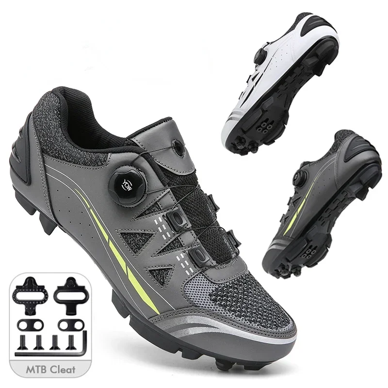 Mtb Men Mountain Cycling Shoes Bicycle Outdoor Cycling Sneaker Speed Winter Lock Cleat Shoes Bicycle Trekking Cycling Shoes
