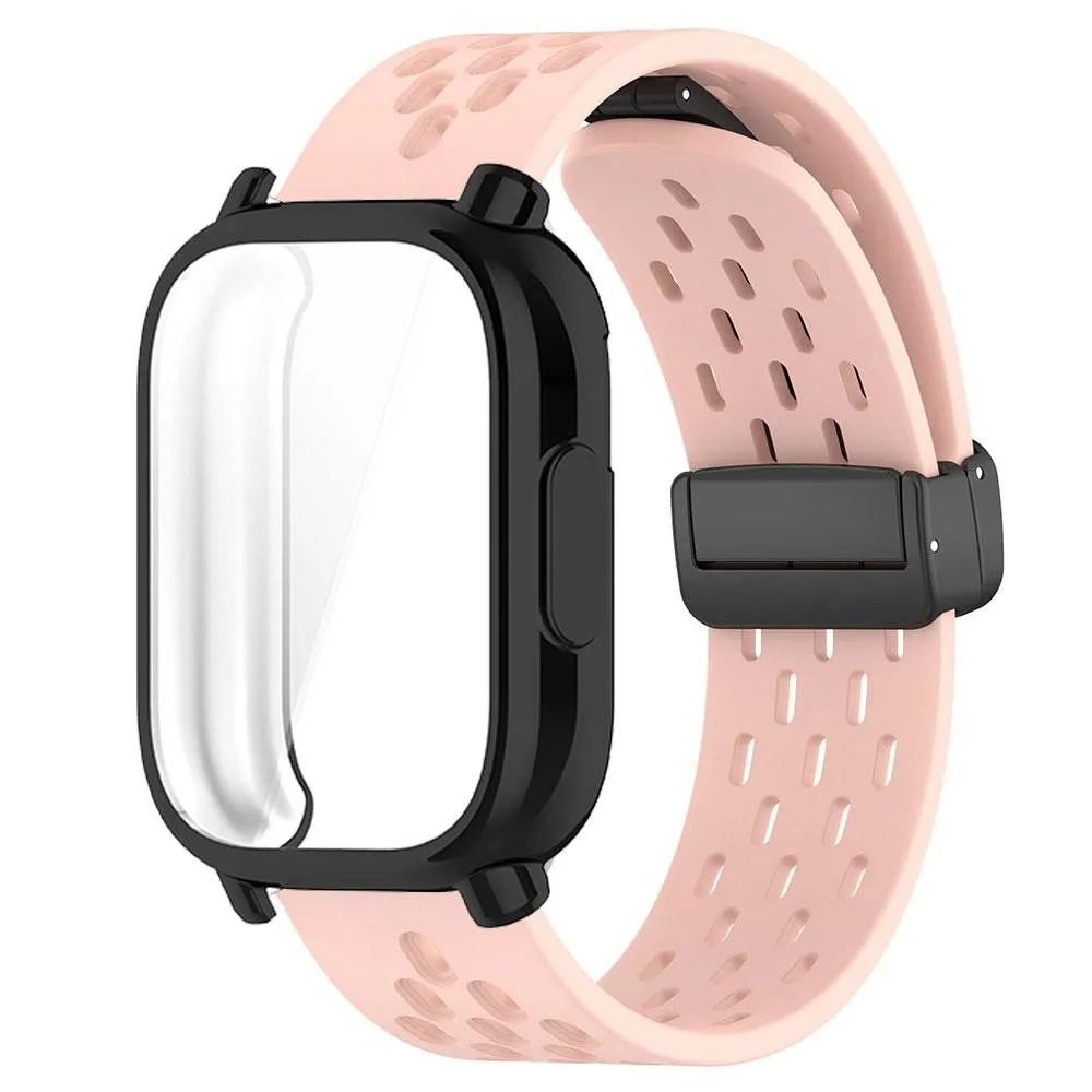 Breathable Silicone Sport Strap with Full Cover Protector Case
