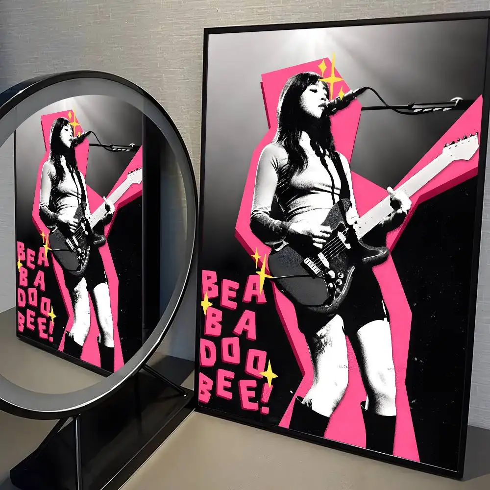 Britischer Sänger B-Beabadoobee Poster Hochwertige Wohnheim Wohnzimmer Ästhetische Wanddekoration Malerei Aufkleber Geschenk – Detail 17