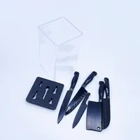 1 Set 1/6 Scale Miniature Knives Dollhouse Kitchen Decor Toys Mini Knife Rest Set Model For Barbies Bjd Ob11 Dolls Accessories 2