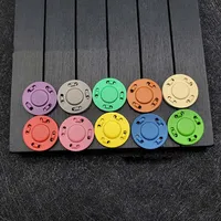 5Pairs 20Colors Metal Magnet Buckle Sewing Accessories Press Button For Jacket Bags Invisible Buckle DIY Cardigan Handwork Decor 2